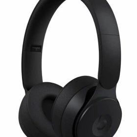 未使用アウトレット品 Beats Solo Pro Wireless ワイヤレスノイズキャンセリングヘッドホン-Apple H1ヘッドフォンチップ、Class 1 Bluetooth、アクティブノイズキャンセリング機能、外部音取り込みモード、最長22時間の再生時間 - ブラック