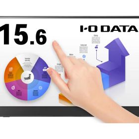 【在庫目安:あり】【送料無料】IODATA LCD-CF161XDB-MT 10点マルチタッチ対応 15.6型フルHD対応モバイルディスプレイ