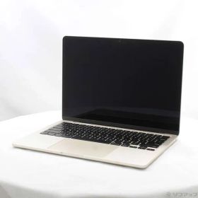 ソフマップ 〔中古品〕 MacBook Air 13.6-inch Mid-2022 MLY13J／A Apple M2 8コアCPU_8コアGPU 8GB SSD256GB スターライト 〔15.3 Sequoia〕【349】