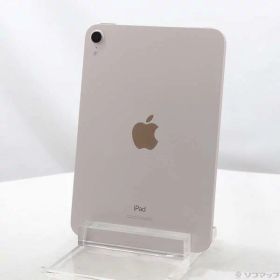 【中古】Apple(アップル) iPad mini 第6世代 64GB ピンク MLWL3J／A Wi-Fi 【295-ud】