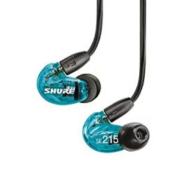 【中古-非常に良い】 SHURE シュア 高遮音性イヤホン 有線タイプ SE215SPE-A トランススルーセントブルー : カナル型