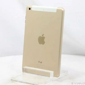 【中古】Apple(アップル) iPad mini 3 16GB ゴールド MGYR2J／A docomo 【348-ud】