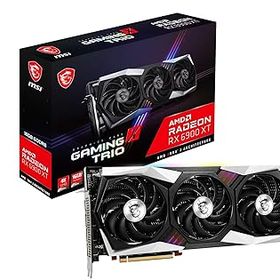 【中古】【未使用】MSI Radeon RX 6900 XT GAMING X TRIO 16G グラフィックスボード VD7547