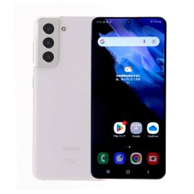 Galaxy S21 5G 256GB ホワイト Samsung SCG09 au SIMロック解除済み Cランク スマホ 本体 送料無料 即日発送