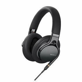 【中古】【非常に良い】ソニー SONY ヘッドホン MDR-1AM2 B : ハイレゾ 密閉型 折りたたみ式 ケーブル着脱式/バランス接続 Φ4.4ケーブル同梱 リモコン/マイク付き 2018年 ブラック [並行輸入品]