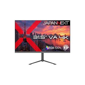 JAPANNEXT JN-V315U2-HSP 液晶ディスプレイ 31.5型/ 3840×2160/ HDMI×2、DP×1/ ブラック/ スピーカー有/ 2年保証