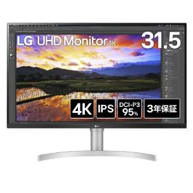 LGエレクトロニクス 31．5型液晶ディスプレイ LG UHD Monitor 4K 32UN650K-W [32UN650KW]【RNH】【ARMP】