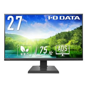 【エントリーで最大全額ポイント還元｜5/6まで】 I-O DATA｜アイ・オー・データ PCモニター ブラック LCD-A271DBX [27型 /フルHD(1920×1080) /ワイド /75Hz]