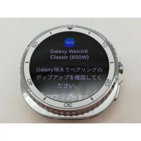 【中古】SAMSUNG Galaxy Watch8 Classic Bluetoothモデル SM-L500NZWJXJP [ホワイト]【秋葉本店】保証期間1ヶ月【ランクA】