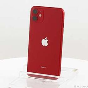iPhone11 64GB プロダクトレッド MWLV2J／A SIMフリー
