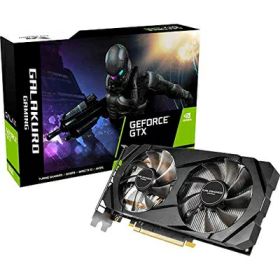 【中古】（新古品・未使用品） 玄人志向 NVIDIA GeForce GTX 1660 搭載 グラフィックボード 6GB デュアルファン GALAKURO GAMINGシリーズ GG-GTX1660-E6GB/DF