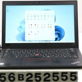 Lenovo ThinkPad X280 Core i5 8250U 1.6GHz/8GB/256GB(SSD)/12.5W/FHD(1920x1080)/LTE/Win11 【56B252555】