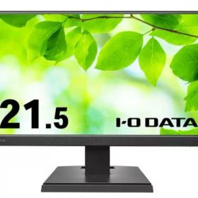 I-O DATA LCD-A221DB ワイド液晶ディスプレイ 21.5型/1920×1080/アナログRGB、HDMI/ブラック/スピーカー：あり/よりサステナブルなディスプレイへ/「5年保証」「無輝点保証」3辺フレームレス