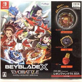 ベイブレードエックス エボバトル レオンファング T4-60A レッド Ver.