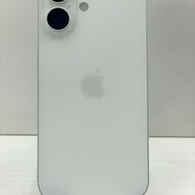 バッテリー100% 美品 iPhone １６ 256gb ホアイト
