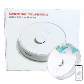 SwitchBot ロボット掃除機 W3011000 スマートナビゲーション搭載 自動充電 ペットの毛対策 強力 吸引力 自動掃除機 掃除 動く 電動 自動