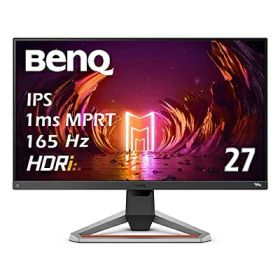 【中古】 ベンキュージャパン BenQ MOBIUZ EX2710S ゲーミングモニター (27インチ/165Hz/IPS/フルHD/1ms/HDRi treVoloスピーカー/FreeSync Premium/高機能スタンド/ゲームモード(FPS/RPG/レーシング)