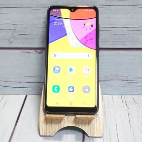 au SCV49 ブラック Galaxy A21 052