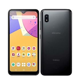 【中古】 SC-42A Galaxy A21 ブラック sc42abk8mtm