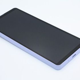 美品 訳あり特価 Xperia 10 V SOG11 ラベンダー SIMフリー Aランク