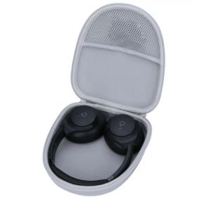 Lebakort保護ケースと互換性のあるAnker Soundcore Life Q20 Bluetoothヘッドホン SpaceQ45 LifeQ20i Q20+ Q30 Q35 (オフホワイト ケース)