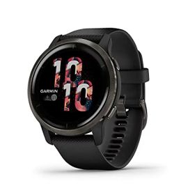 GARMIN(ガーミン) スマートウォッチ GPS Venu 2 Black/Slate【日本正規品】 010-02430-61 小