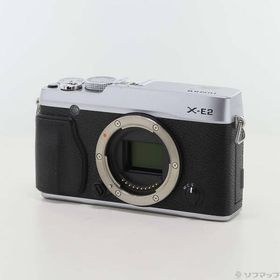 〔中古〕FUJIFILM(フジフイルム) FUJIFILM X-E2 シルバー(ボディ)〔262-ud〕