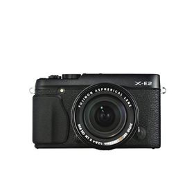 FUJIFILM ミラーレス一眼 X-E2 ズームレンズキット ブラック F X-E2B/1855KIT