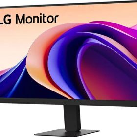 LG電子 24U631A-B 23.8型液晶ディスプレイ/ 2560×1440/ USB Type-C、DP、HDMI/ ブラック/ スピーカーなし/ チルト