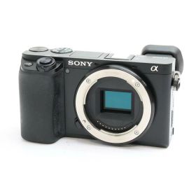 【中古】 《良品》 SONY α6100 ボディ ILCE-6100 ブラック 【液晶モニターコントロールホイールスイッチ前面外装カバー背面外装カバー部品交換/各部点検済】 [ デジタルカメラ ]
