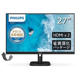 PHILIPS 27E1N1800A/11 液晶ディスプレイ 27型 / 3840×2160 / DisplayPort HDMI / ブラック / スピーカーあり / 5年間フル保証