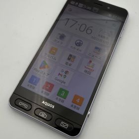 Softbank ソフトバンク シンプルスマホ3 509SH シムロック解除済み シルバー