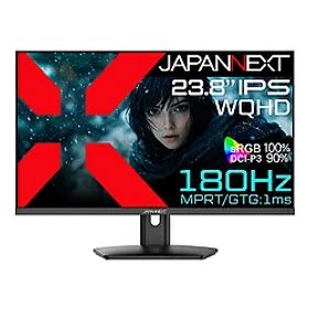 JAPANNEXT JN-IPS238G180Q ゲーミングモニター ［23.8型 /WQHD(2560×1440） /ワイド /180Hz］ JNIPS238G180Q 【sof001】 [振込不可] [代引不可]