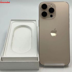 iPhone16 Pro Max 256GB デザートチタニウム MYWJ3J/A SIMフリー 美