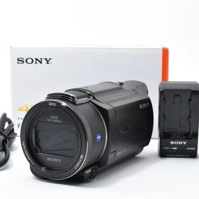 美品 SONY FDR-AX60 デジタル4Kビデオカメラレコーダー 元箱付き ARYM5819#298