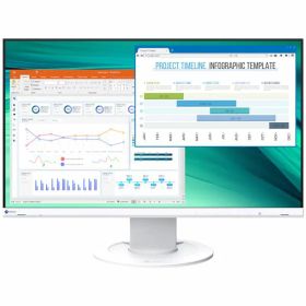 EIZO 60.5cm(23.8)型カラー液晶モニター FlexScan EV2460 ホワイト EV2460-WT 【北海道・沖縄・離島配送不可】