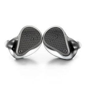 【中古】水月雨(MOONDROP) VARIATIONS 耳掛け式 カナル型 イヤホン ケーブル脱着式 ハイブリット5ドライバー ブラック M