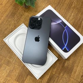 バッテリー94% iPhone 16Pro 128GB ブラック 国内版SIMフリー送料無料