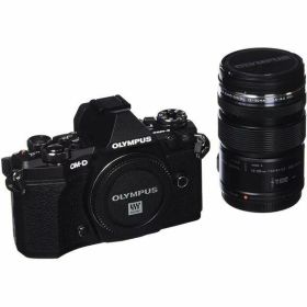 【中古】オリンパス OLYMPUS OM-D E-M5 MarkII 12-50mm EZレンズキットブラック当店保証30日間 人気モデル 高画質 売れ筋