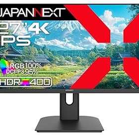 【中古】【ECサイト限定】 JAPANNEXT 27インチ IPSパネル搭載 4K(3840x2160)解像度 液晶モニター JN-i27U-C6 HDMI DP USB Type-C(最大65給電) HDR400相当