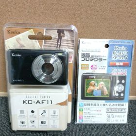 127☆ 新品 kenko デジタル カメラ KC-AF11 保護フィルム付き