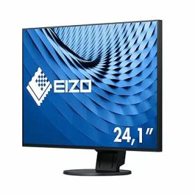 【中古】(良い）EIZO EV2456-BK 液晶ディスプレイ 24.1型 / 1920×1200 / DVI、HDMI、D-Sub、DisplayPort/ブラック/スピーカー:あり