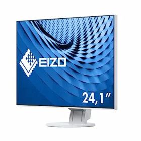【中古】（非常に良い）EIZO EV2456-WT 液晶ディスプレイ 24.1型 / 1920×1200 / DVI、HDMI、D-Sub、DisplayPort / ホワイト / スピーカー:あり