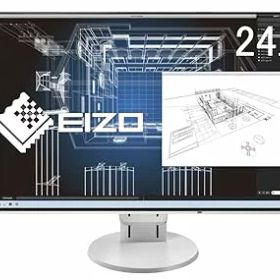 【中古】EIZO FlexScan 24.1インチ ディスプレイ モニター (WUXGA/IPSパネル/ノングレア/ホワイト/5 無輝点保証) EV2456-RWT