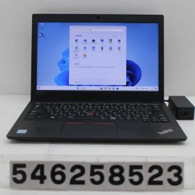 Lenovo ThinkPad L380 Core i3 8130U 2.2GHz/8GB/256GB(SSD)/13.3W/FWXGA(1366x768)/Win11【中古】【20260120】