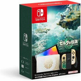 【中古】Nintendo Switch 有機ELモデル ゼルダの伝説 HEG-S-KDAAA 【日曜日以外即日発送】【送料無料】