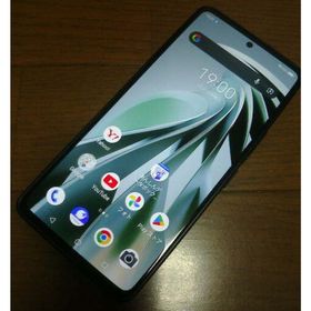 ゼットティーイー(ZTE)のあんしんファミリースマホ ブラック 4GB 128GB A303ZT(スマートフォン本体)