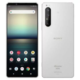【SIMロック解除済】【ネットワーク利用制限−】docomo Xperia1 II SO-51A White SONY 当社6ヶ月保証 未使用 イオシス