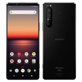 【SIMロック解除済】【ネットワーク利用制限−】docomo Xperia1 II SO-51A Black SONY 当社6ヶ月保証 未使用 イオシス