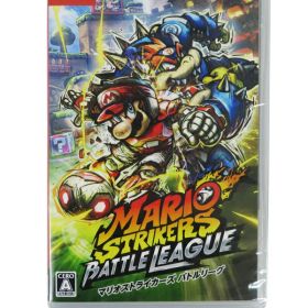 【Nintendo】任天堂『マリオストライカーズ：バトルリーグ』switch ゲームソフト 1週間保証【中古】